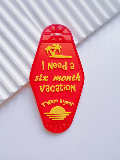 I Need Vacation Luggage Tag