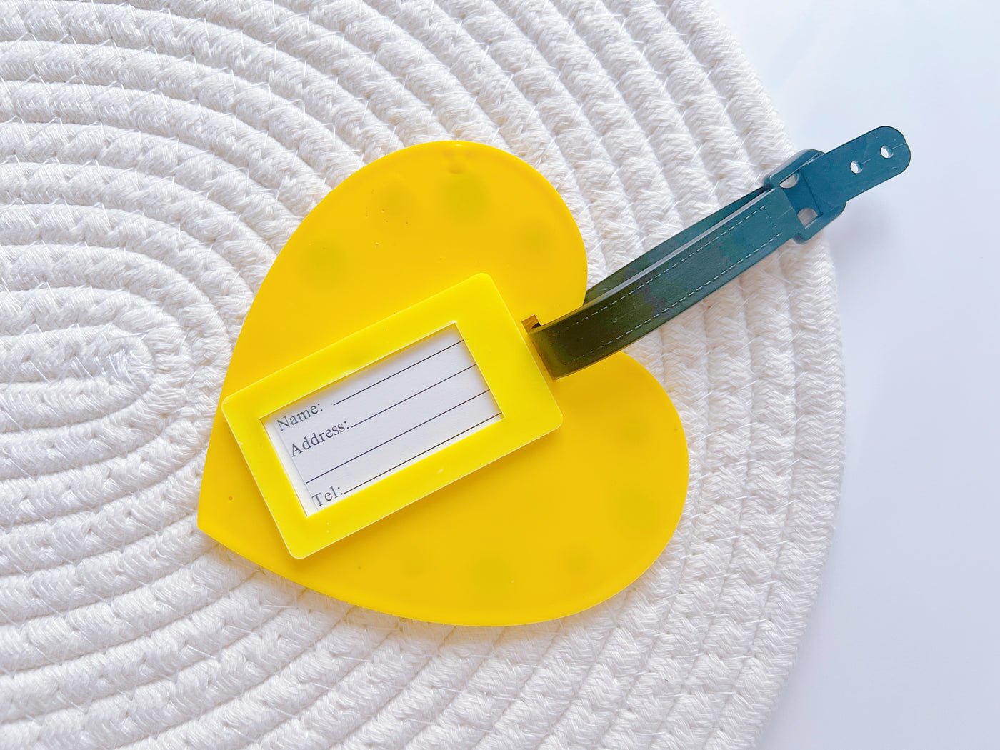 Letter R Luggage Tag