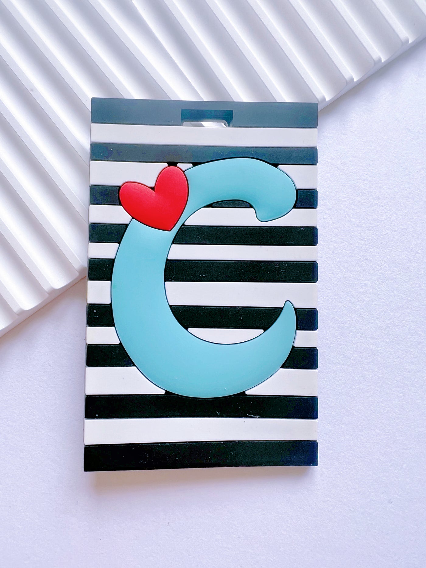 Letter C Luggage Tag 