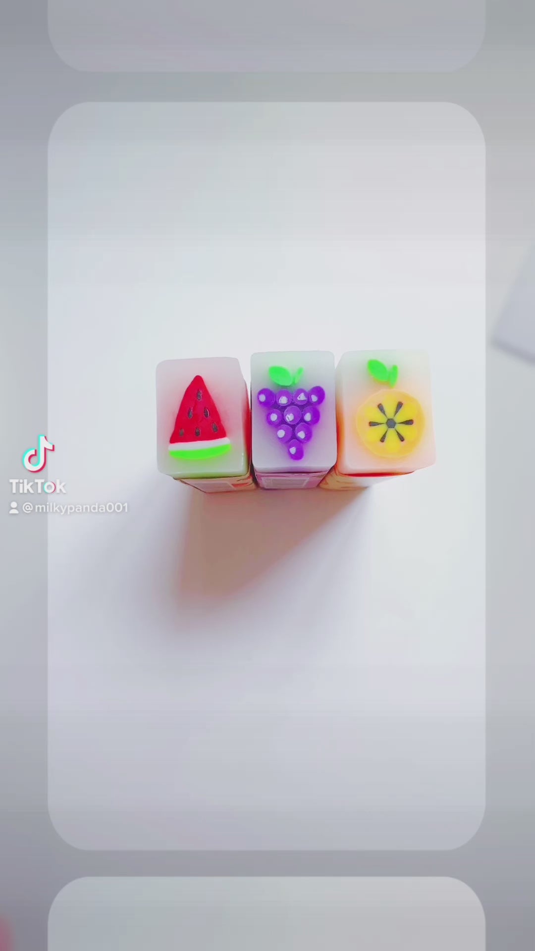 Fruit Scented Erasers