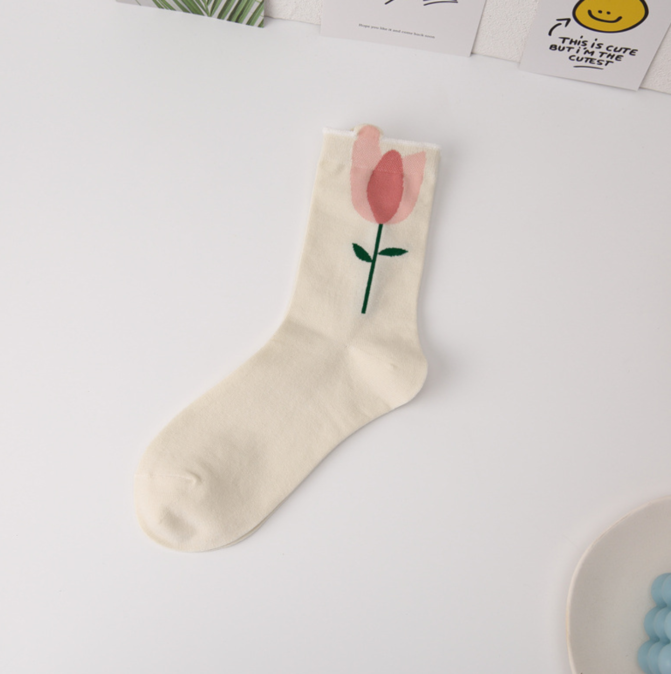 Tulip women socks - Milky Panda