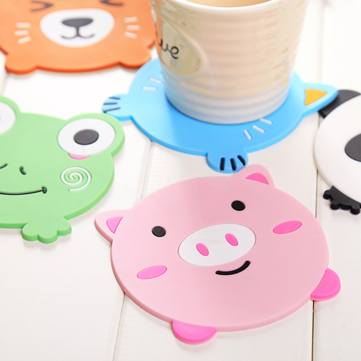 Silicone Animal Coasters