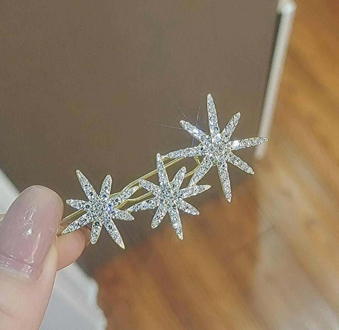 Trio Star Hair Clip