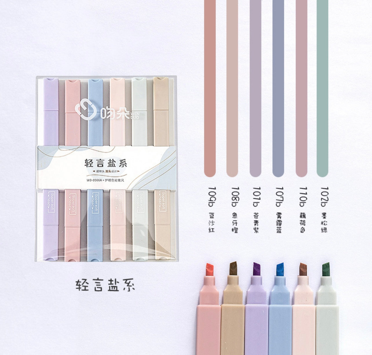 Pastel Highlighter Pen Set