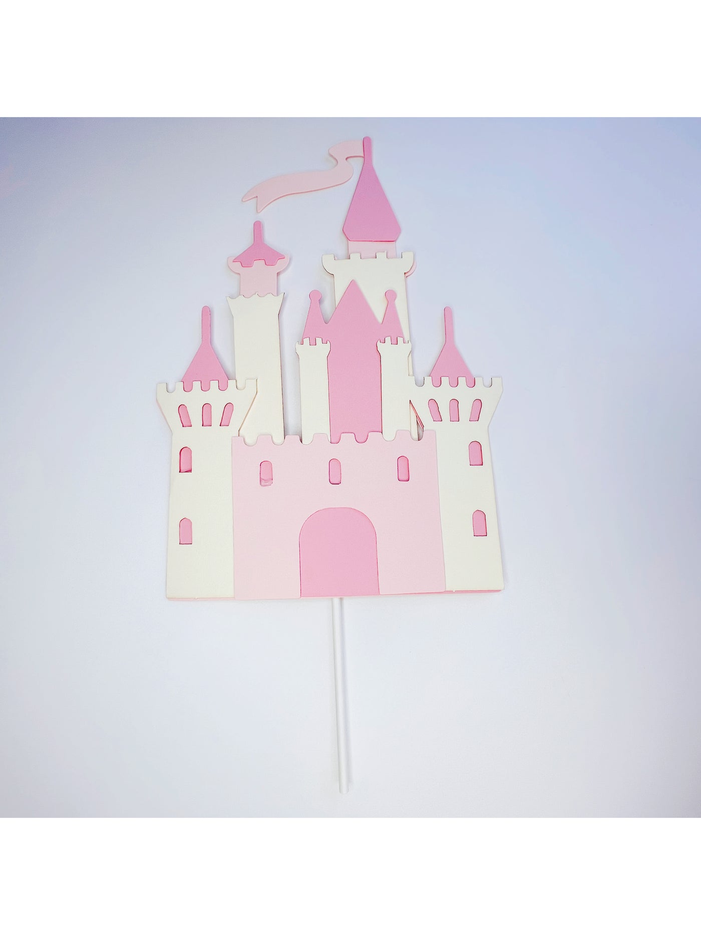 Castle cake topper decoration set