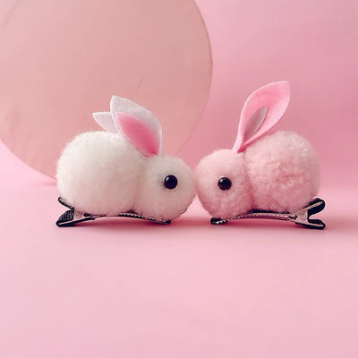 3D Rabbit Hair Clip