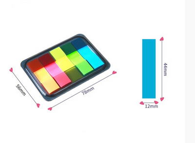 Transparent sticky notes