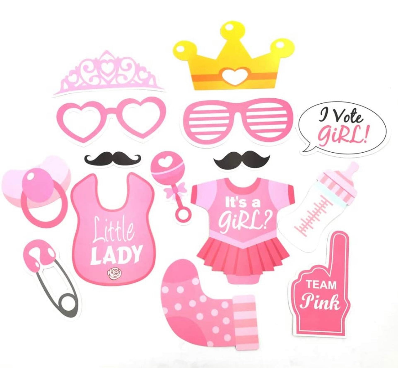 Photo Booth Frame Kit | Photo Booth Props | Milky Panda 