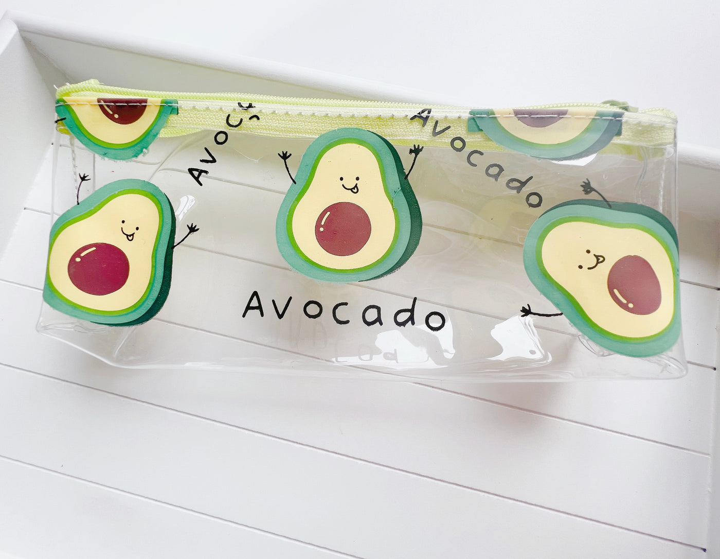 Avocado pen case ,Pencil case - Milky Panda