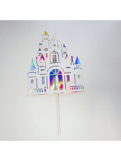 Castle cake topper decoration set