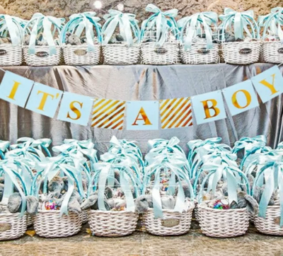 Baby Gender Reveal Party Banner