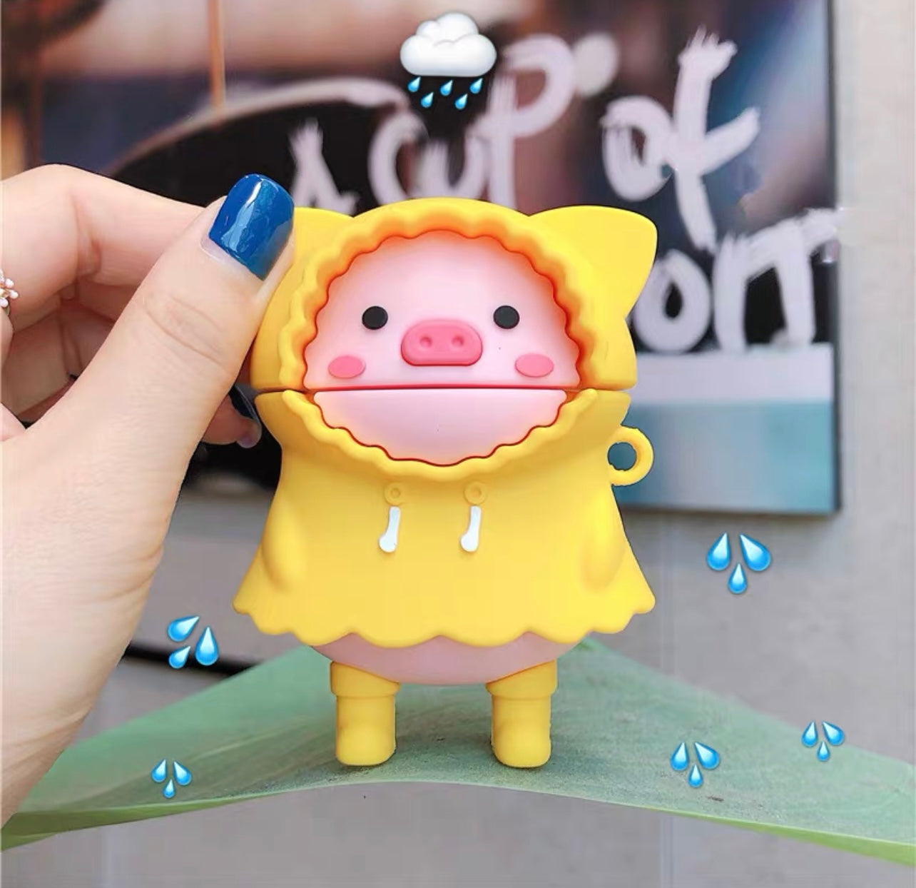 Cute Pig AirPods Case