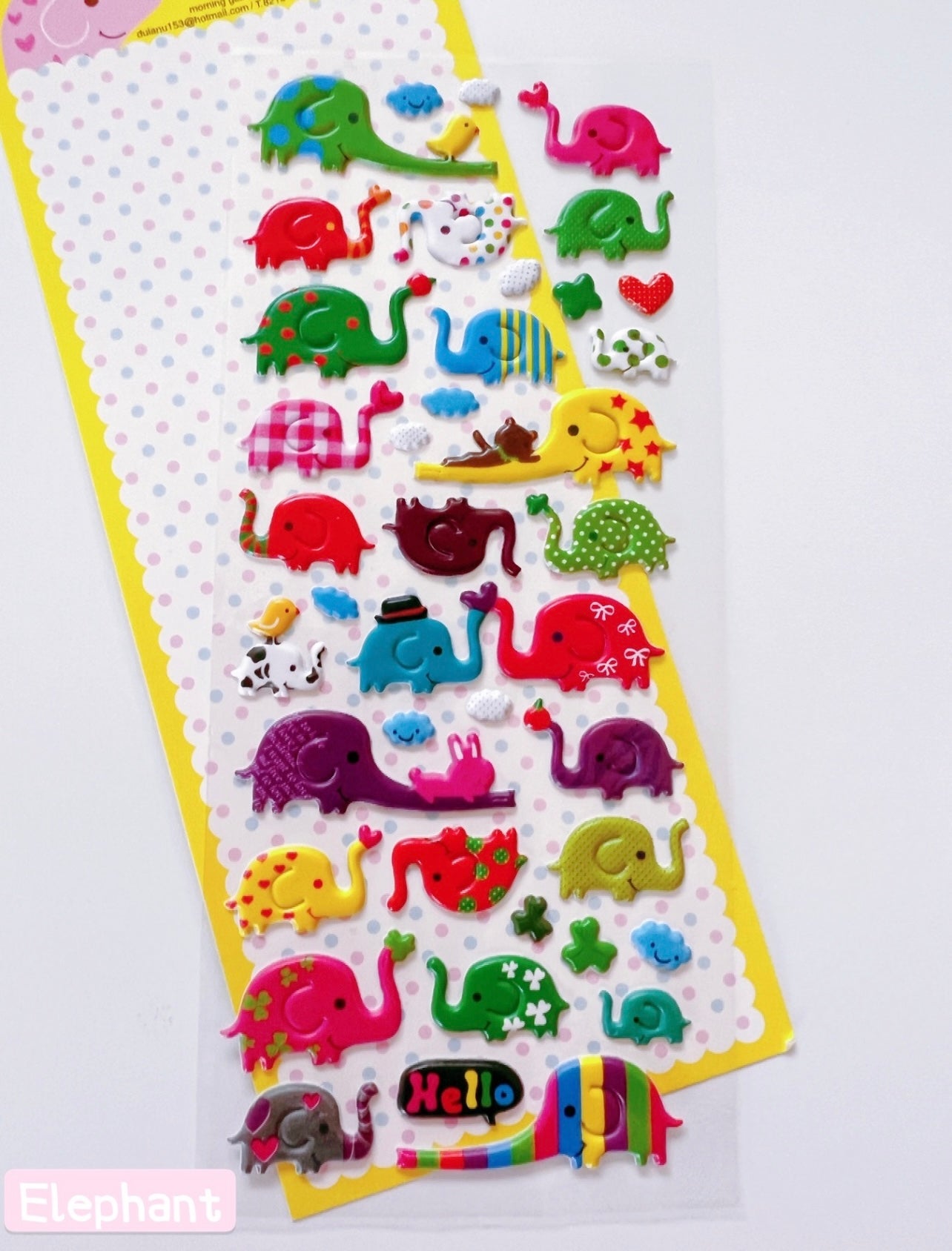 Animal stickers - Milky Panda