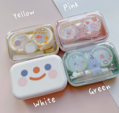 Cute contact lens case - Milky Panda