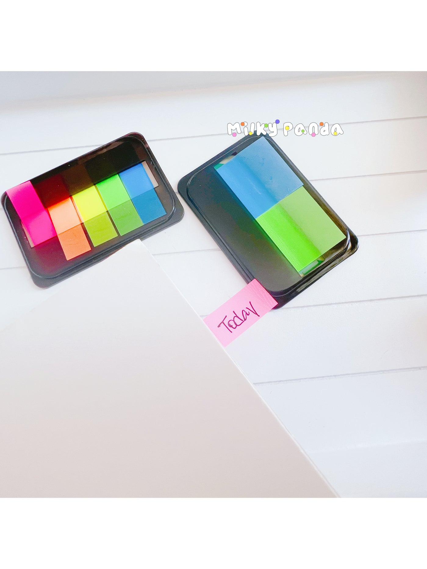 Transparent sticky notes