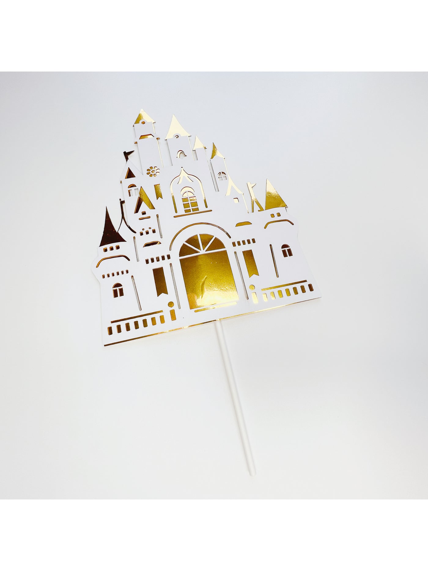 Castle cake topper decoration set