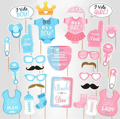 Photo Booth Frame Kit | Photo Booth Props | Milky Panda 