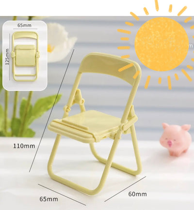 Portable Mini Phone Chair - Milky Panda