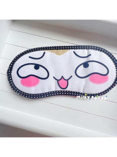 Funny face eye mask - Milky Panda