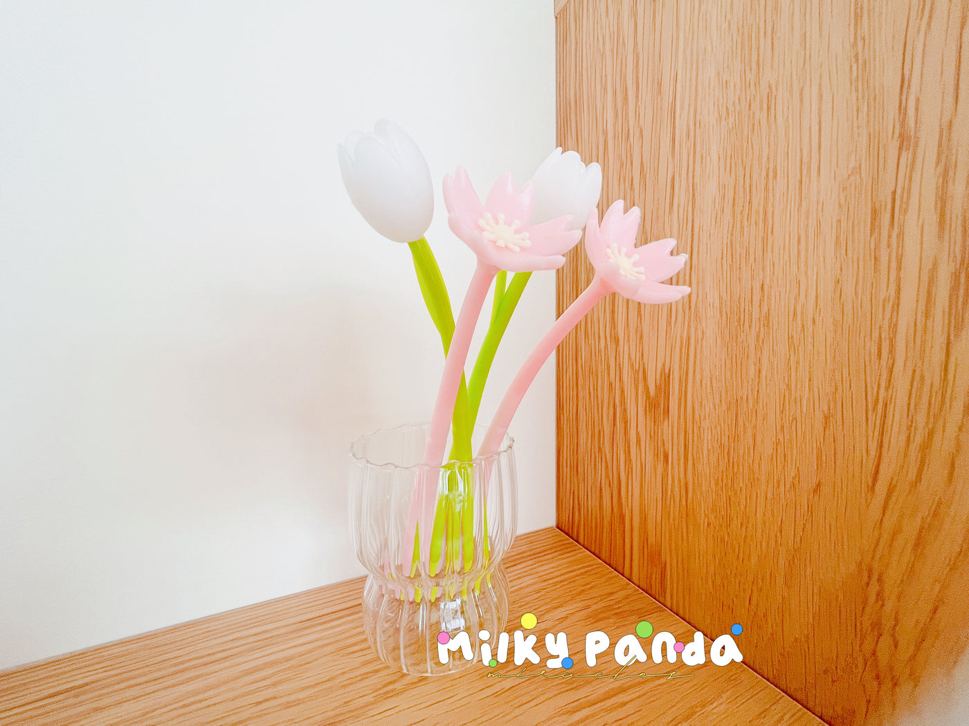 Sakura / Tulip pen - Milky Panda