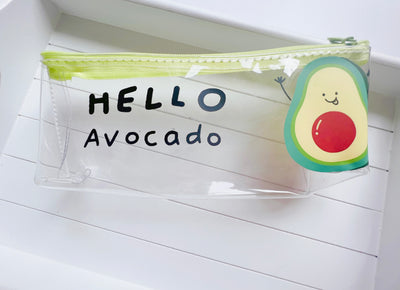 Avocado pen case ,Pencil case - Milky Panda