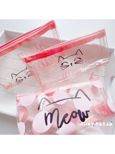 Kitten pen case - Milky Panda