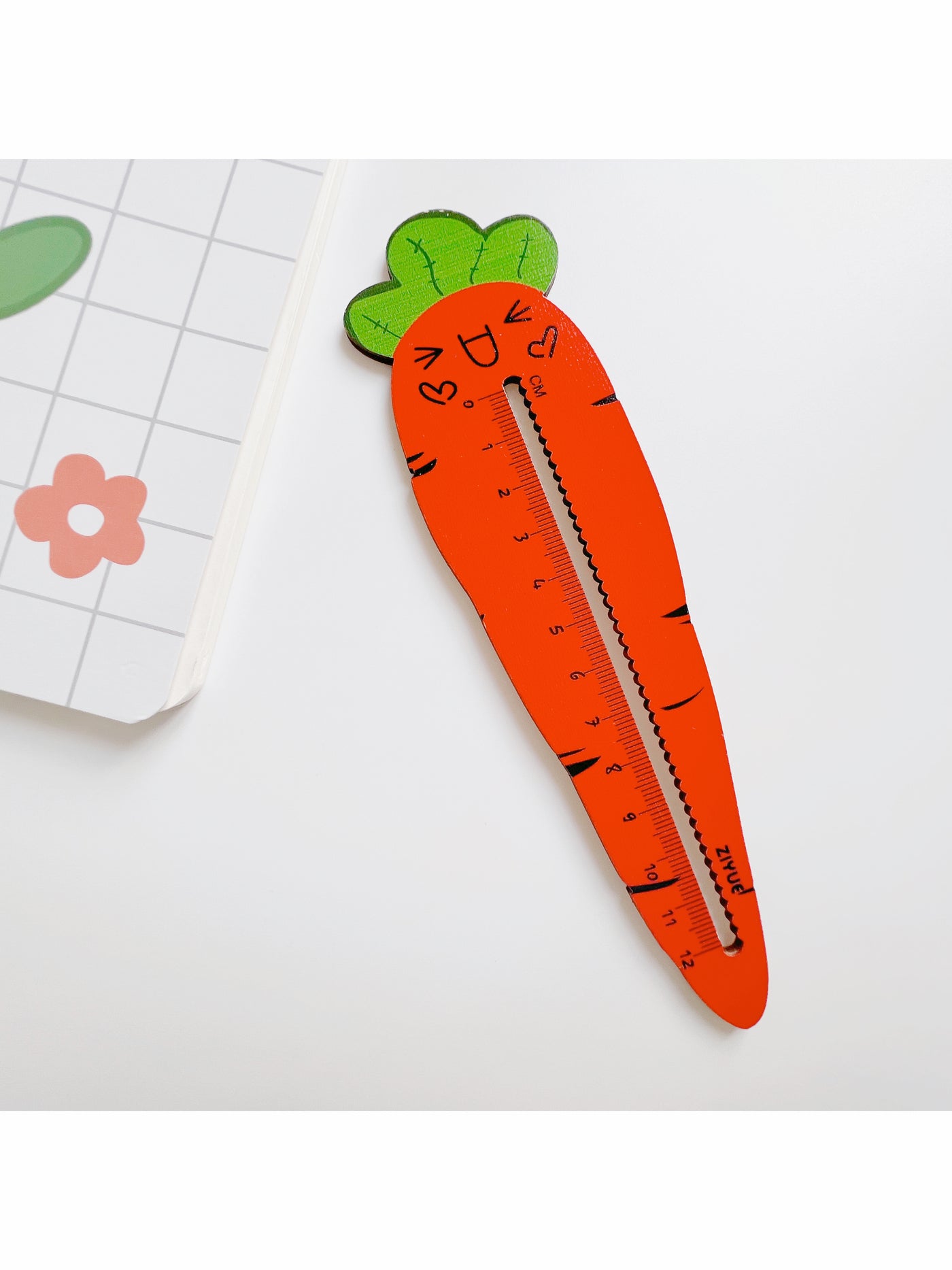 Carrot Shaped Ruler Easter