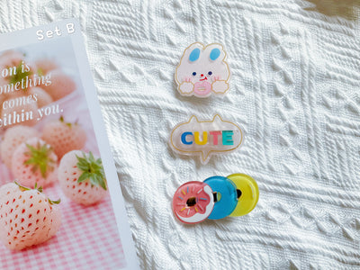 Cute Animal Hair Clips Set