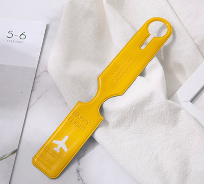 Colourful luggage baggage tag