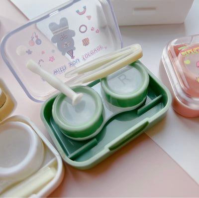 Fun contact lens case - Milky Panda