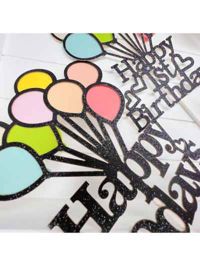 Happy 100 days cake topper decoration - Milky Panda