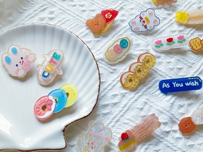 Cute Animal Hair Clips Set