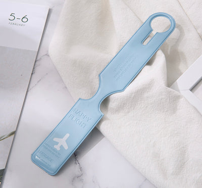 Colourful luggage baggage tag