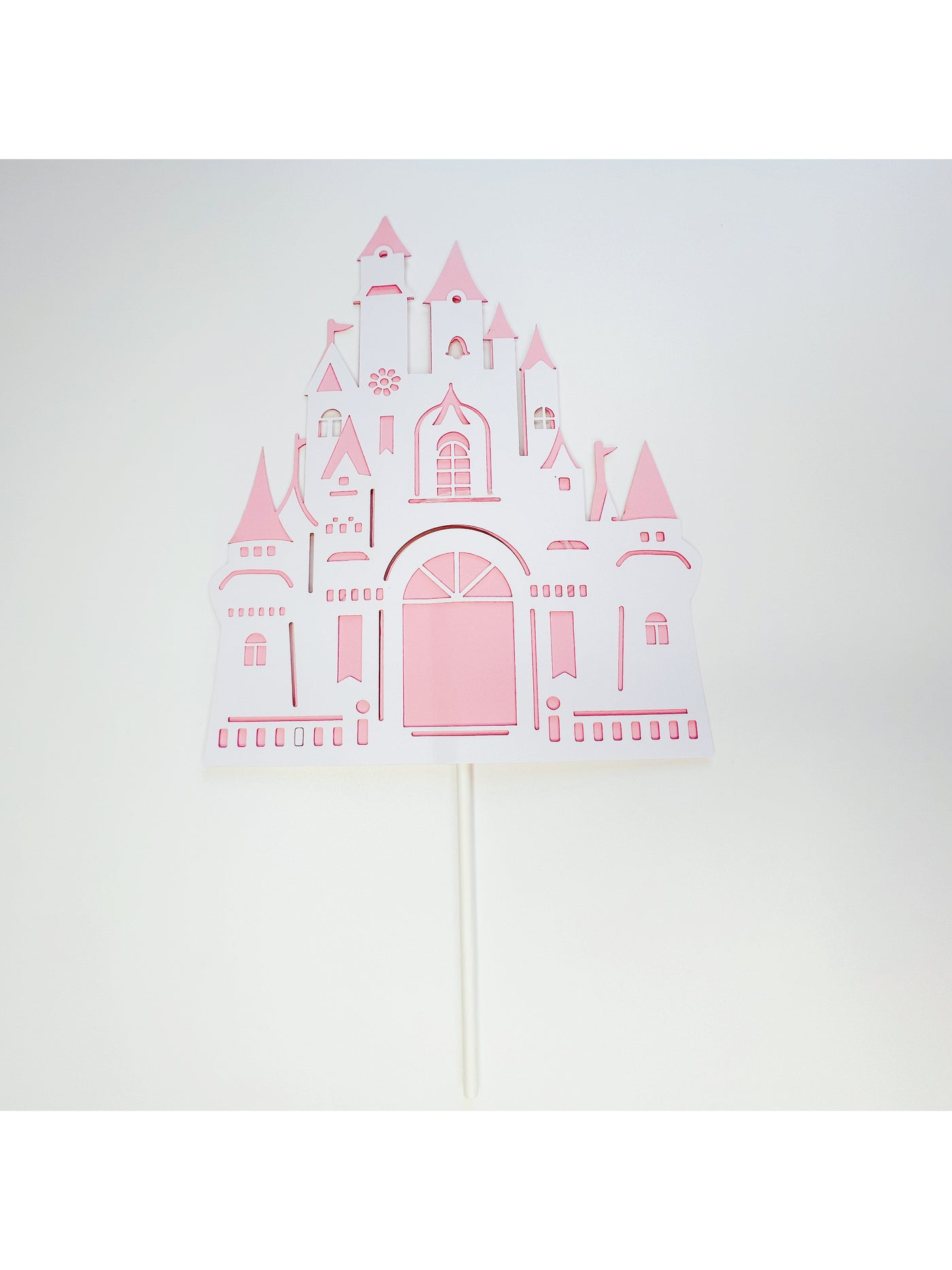 Castle cake topper decoration set