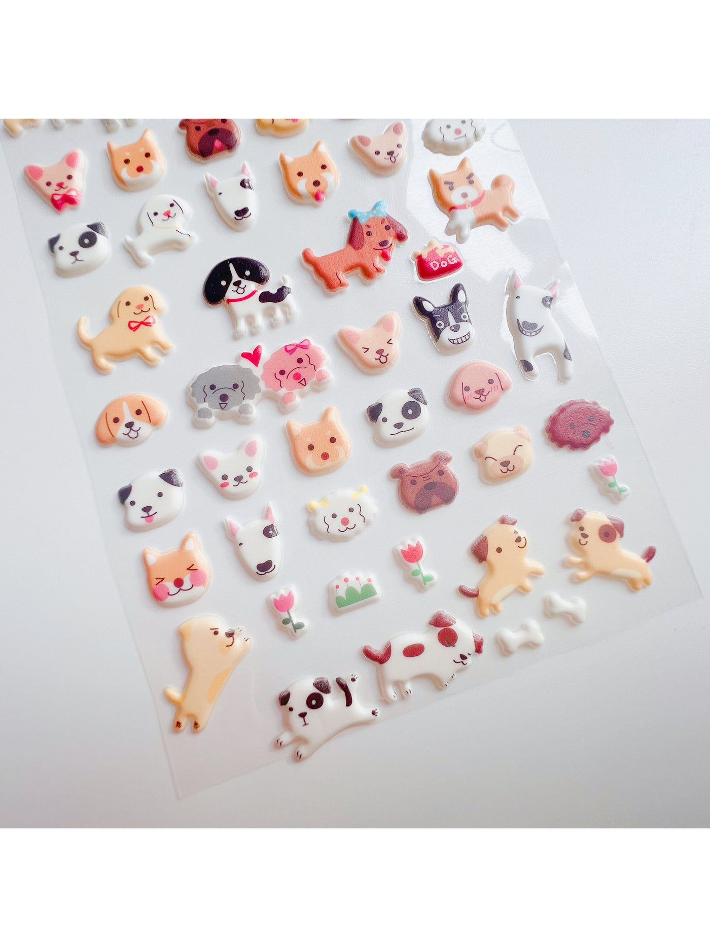 Puppies puff sticker