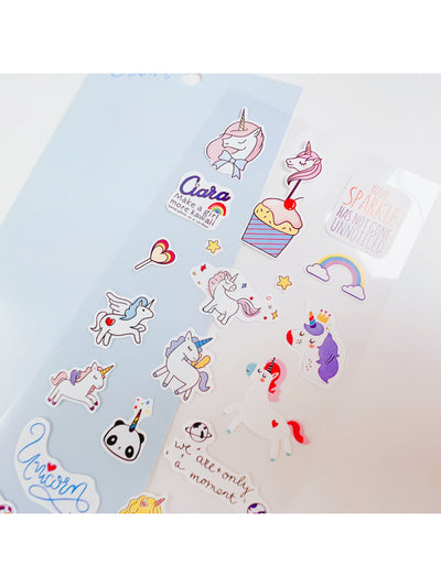 Unicorn sticker - Milky Panda