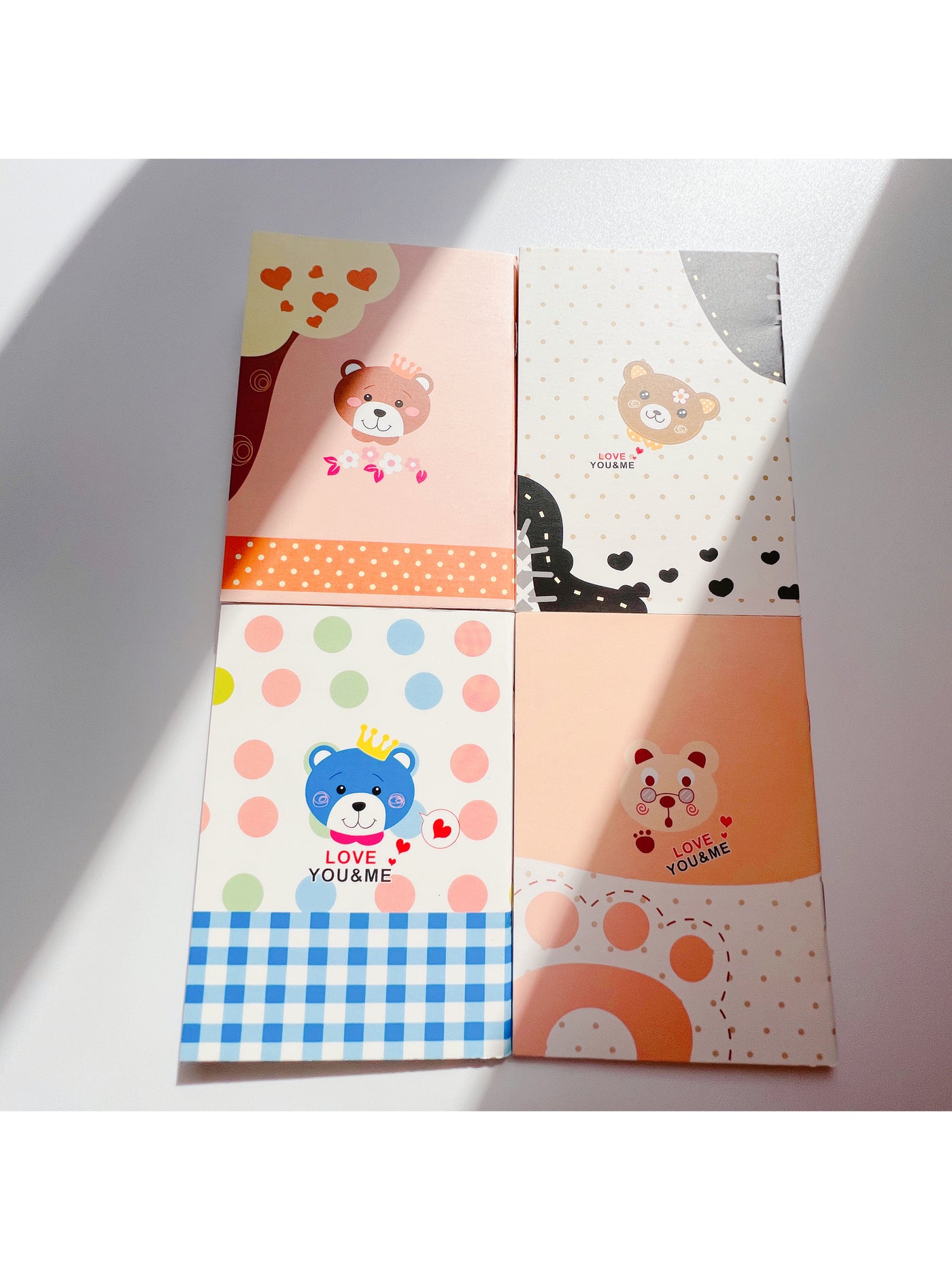 Custom Bear Notebook | Printed Notebooks | Milky Panda 