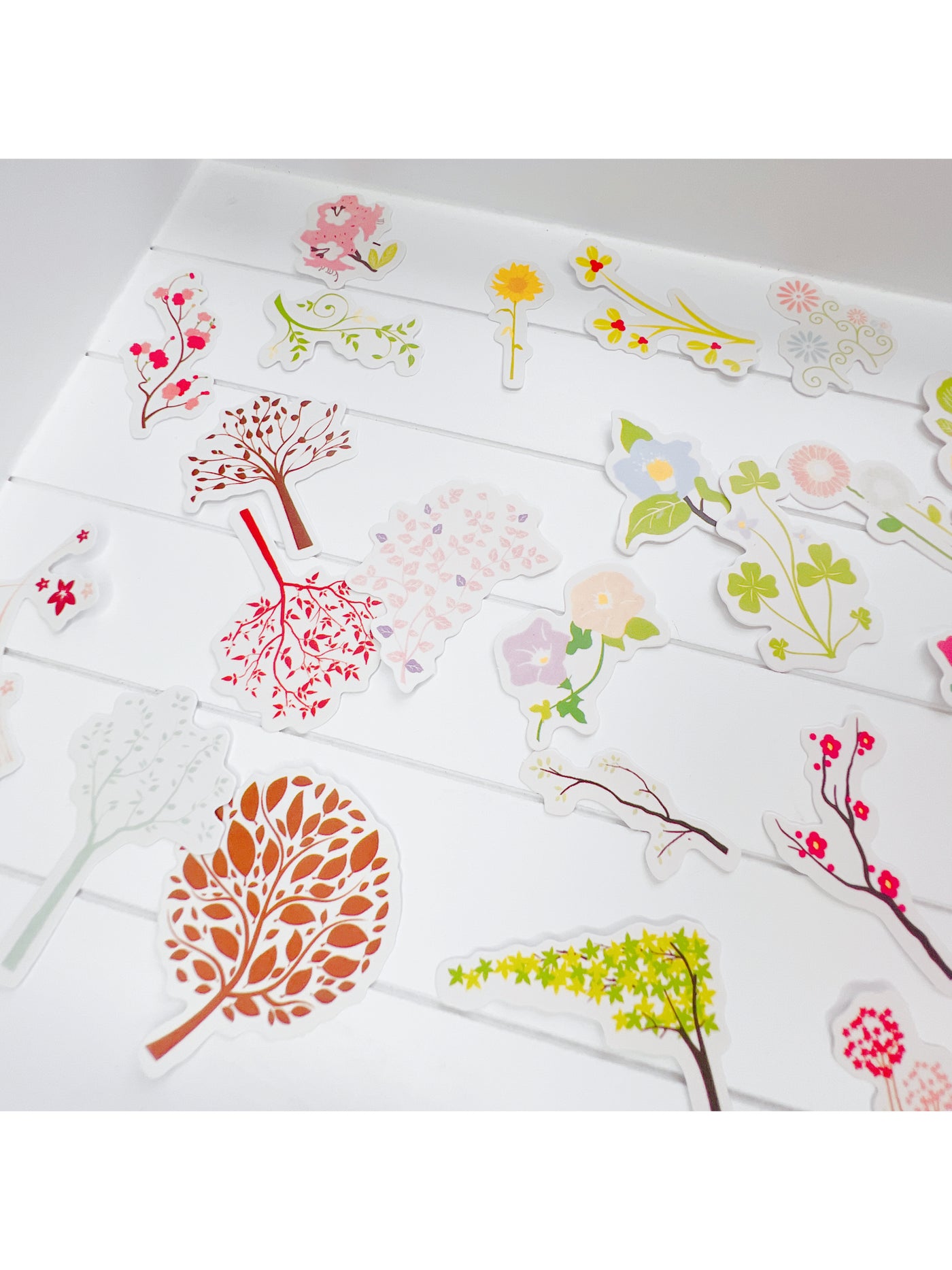 Plants & Flowers stickers pack - Milky Panda