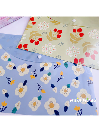 Floral A4 Folders | Floral File Folders | Milky Panda 