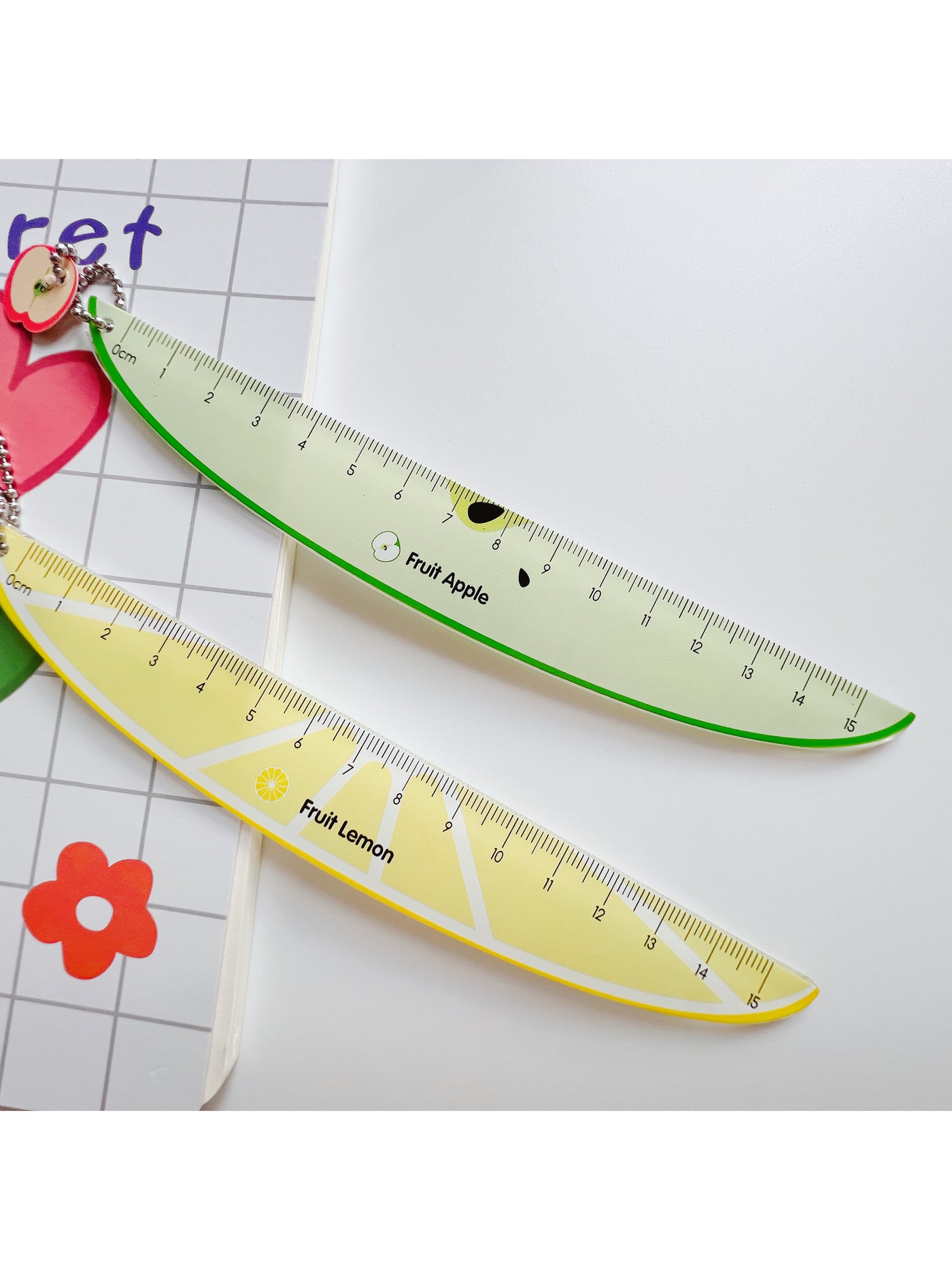 Fruit Plastic Ruler