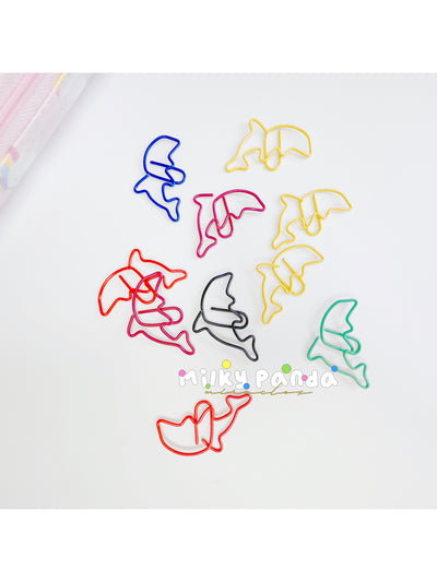 Dolphin paper clips - Milky Panda