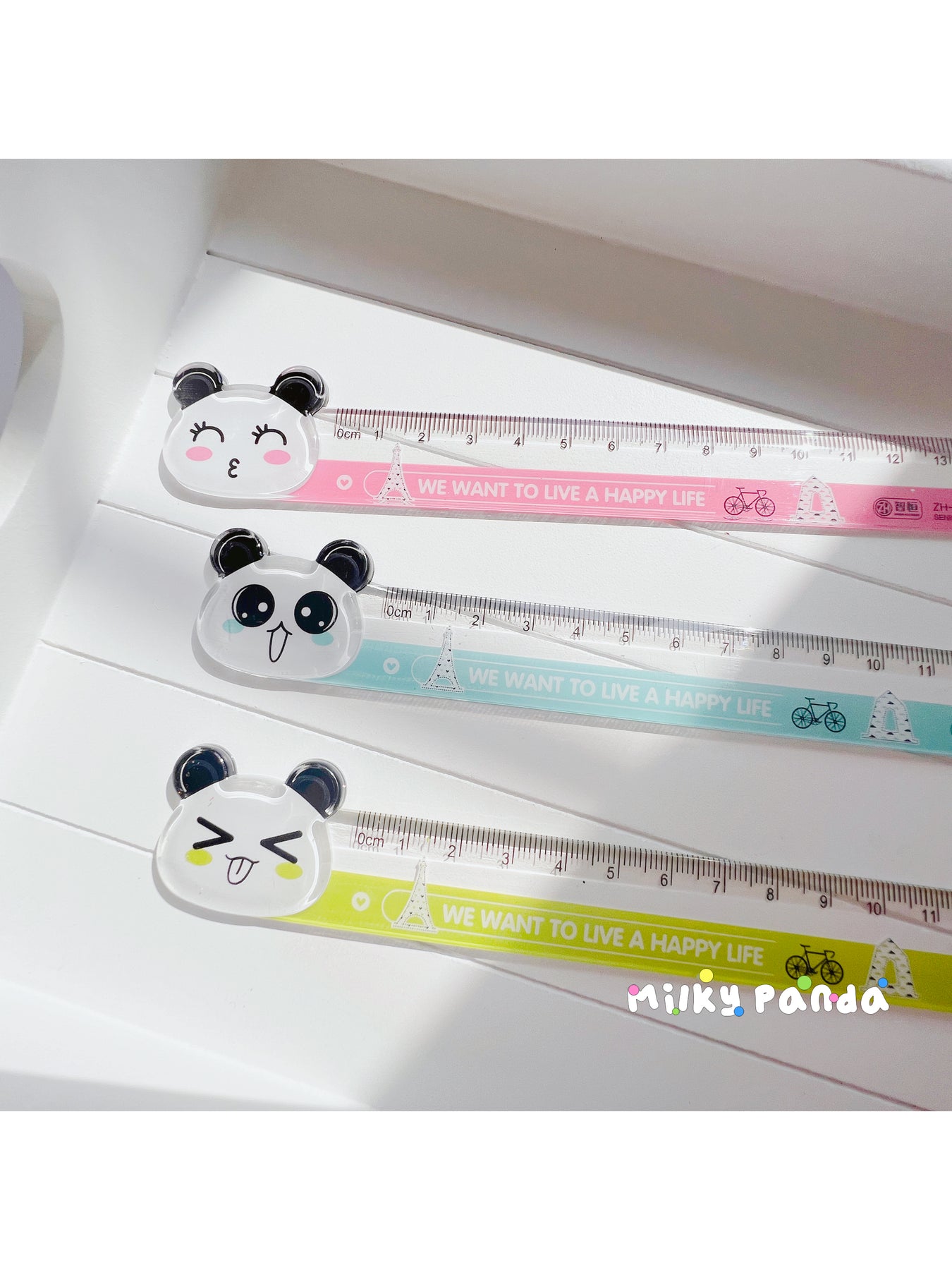 Panda Ruler | Kawaii Stationery | Party Bag Fillers | Milky Panda