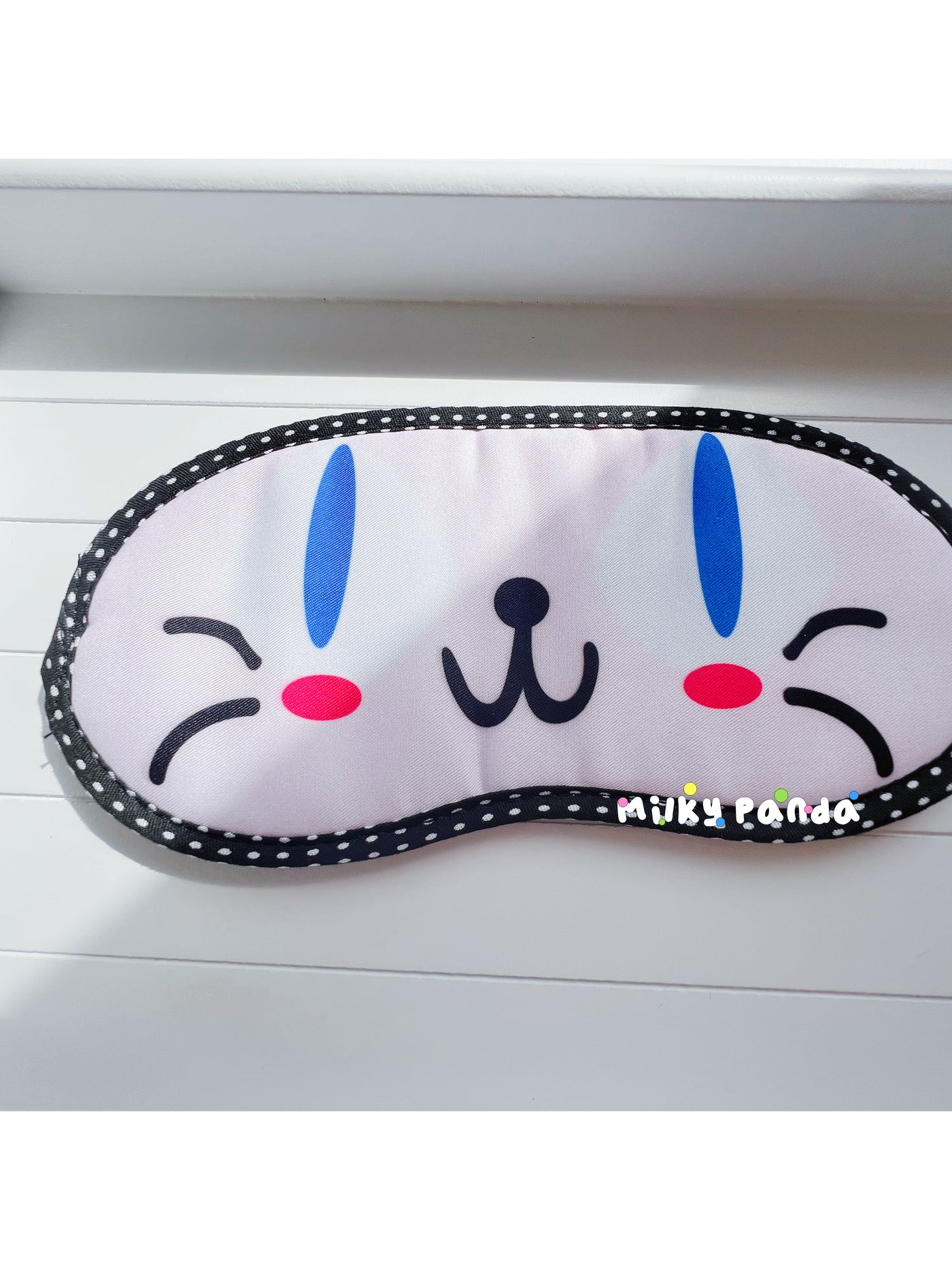 Cat eye mask - Milky Panda