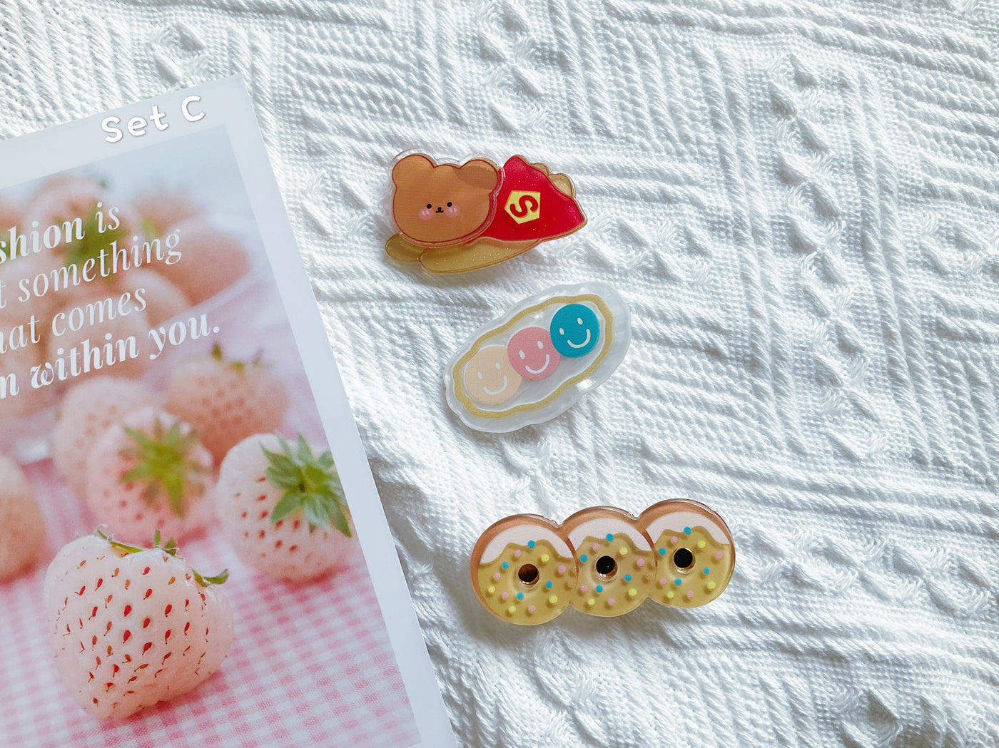 Cute Animal Hair Clips Set