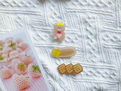 Cute Animal Hair Clips Set