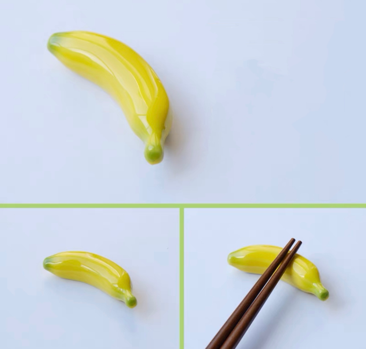 Banana Chopsticks Spoon Rest Set