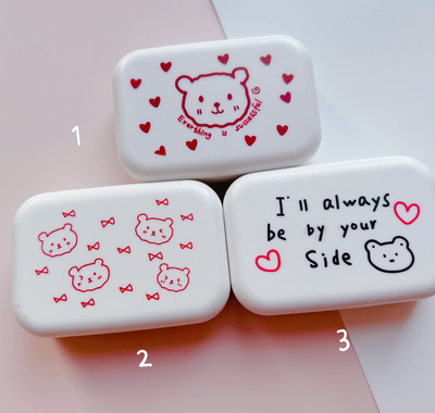 Fun contact lens case - Milky Panda