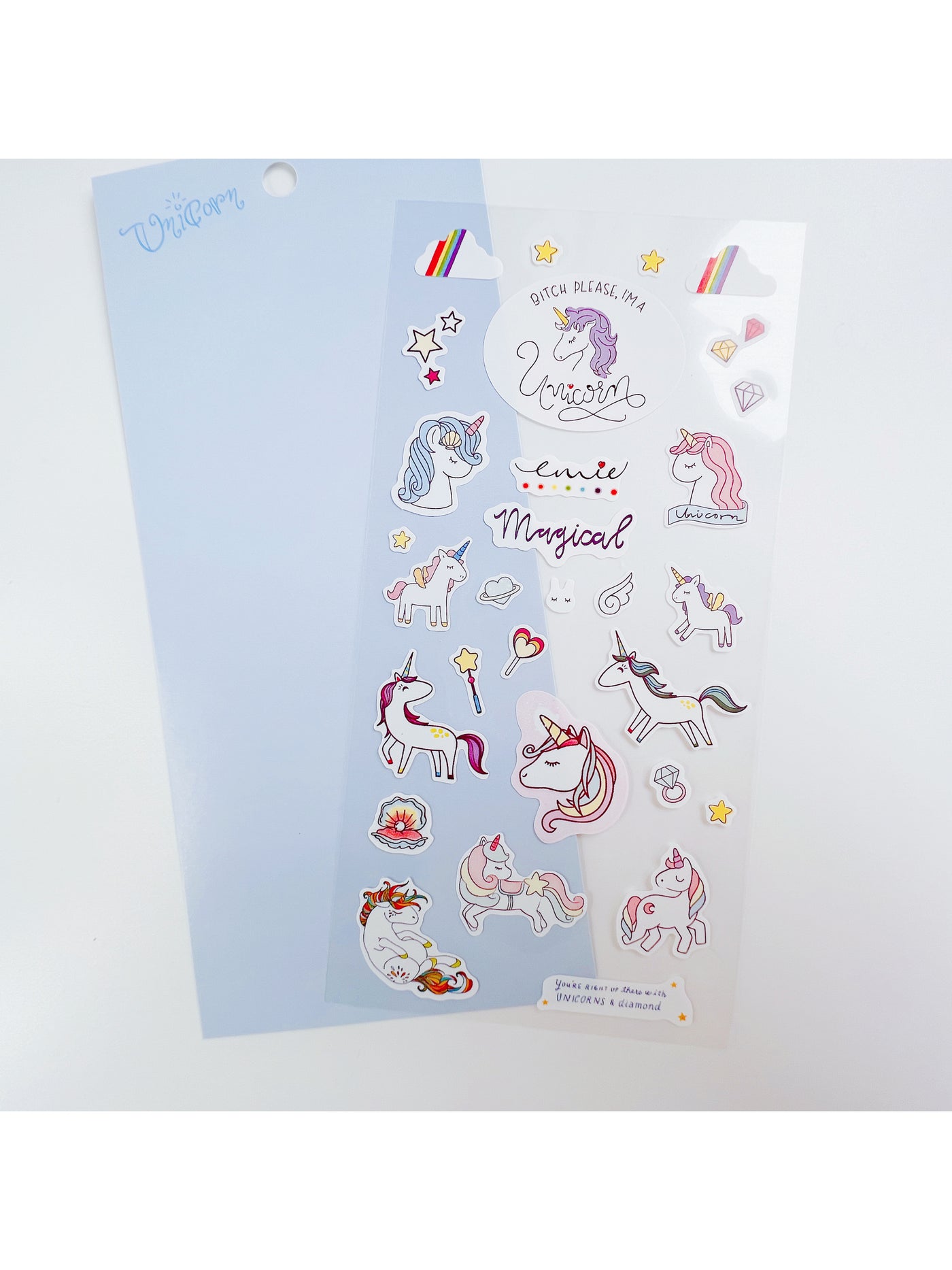 Unicorn sticker - Milky Panda