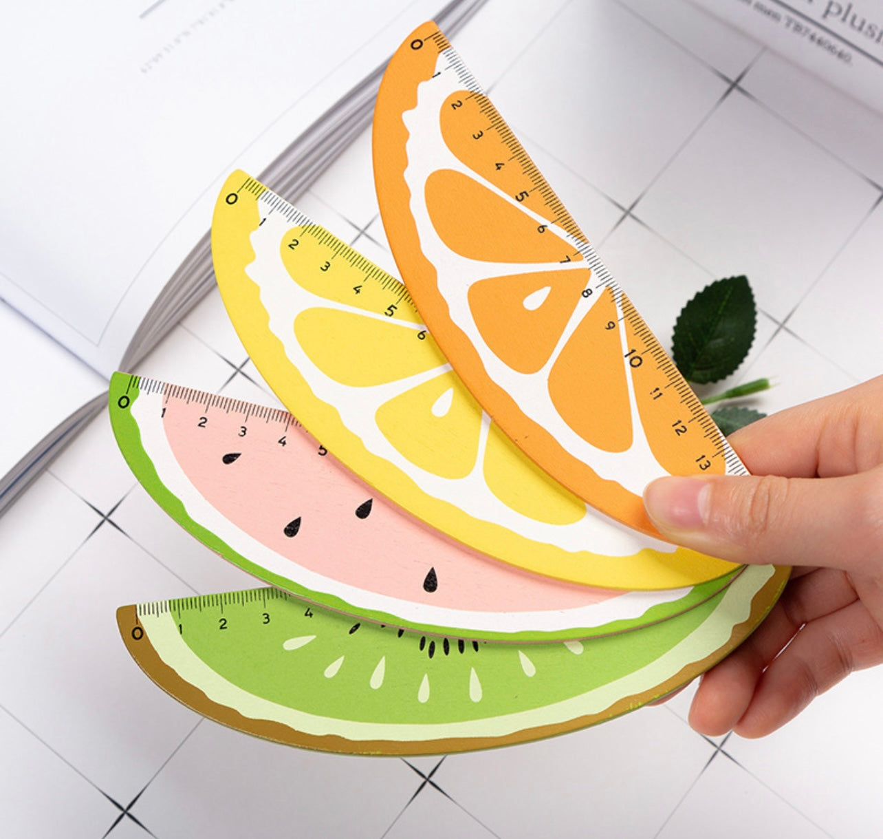 Fruit Plastic Ruler