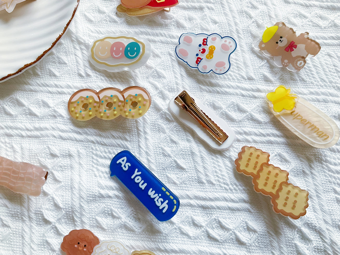 Cute Animal Hair Clips Set